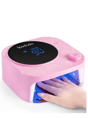 Lavinda UV LED Pink Rechargeable Cordless Professional Nail Light
